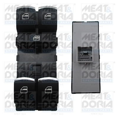 Switch, window regulator